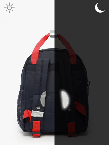 Mini Sac à Dos Tann's Bleu les fantaisies f 61321 vue secondaire 5