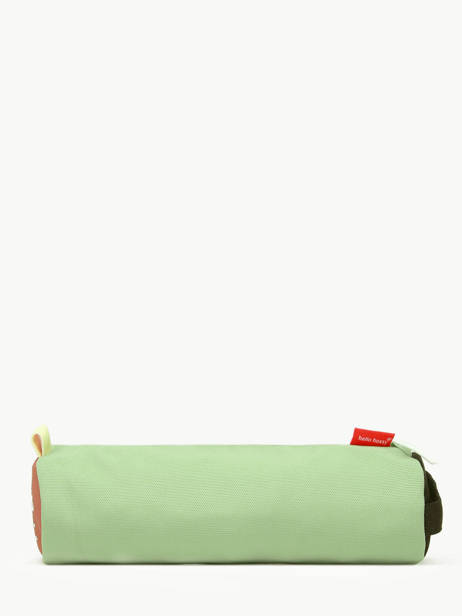 1 Compartment Pouch Hello hossy Green cool kids M other view 2