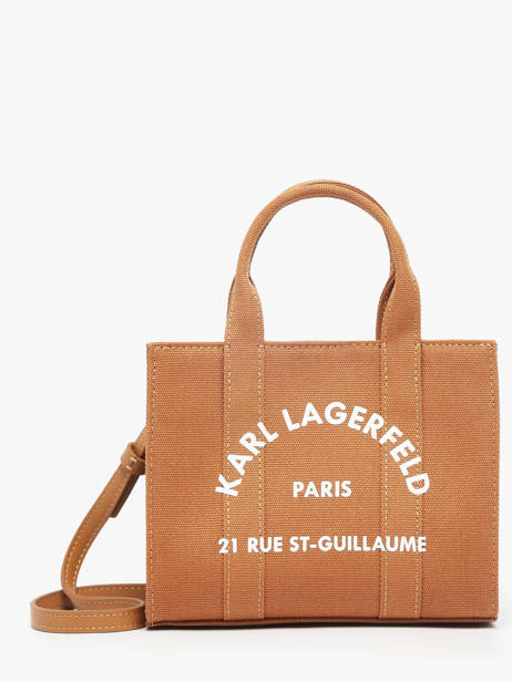 Shoulder Bag Rsg Cotton Karl lagerfeld Brown rsg A1W50118