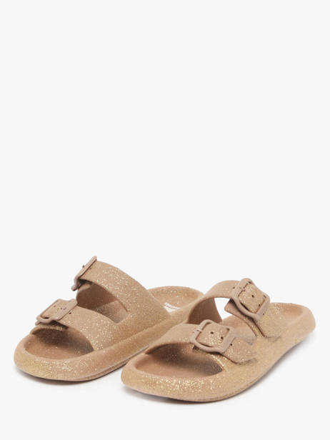 Claquettes Cacatoes Marron women JESSYGLI vue secondaire 1