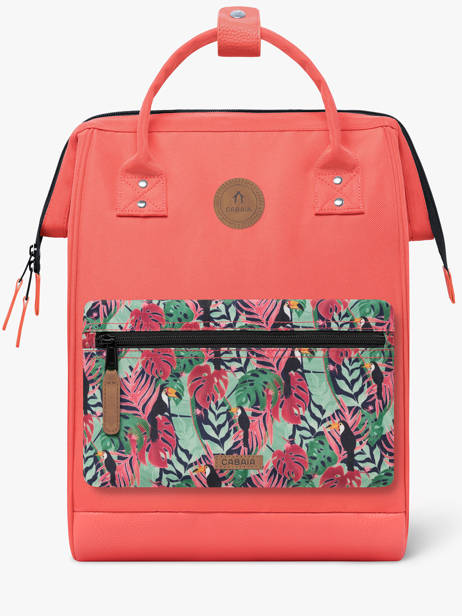 Customisable Backpack Adventurer Medium Cabaia Red adventurer BAGS