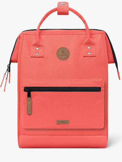 Customisable Backpack Adventurer Medium Cabaia Red adventurer BAGS other view 2