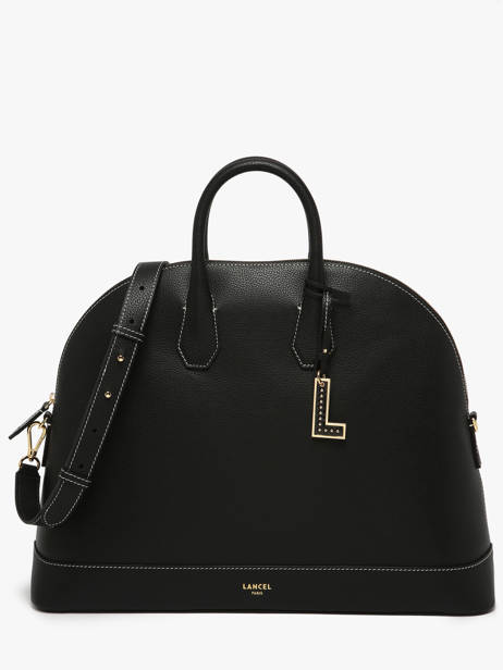 Handbag Belleville Leather Lancel Black belleville A13737