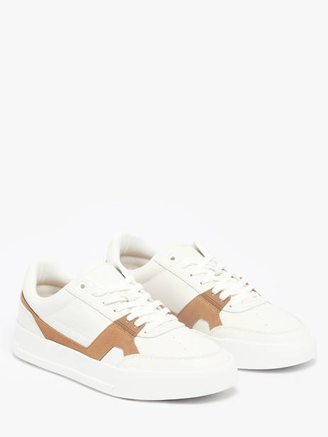 Sneakers In Leather Tommy hilfiger White men 55510LB other view 2