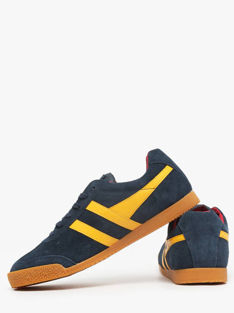 Sneakers Harrier En Cuir Gola Bleu men CMA192 vue secondaire 3