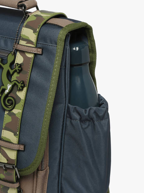 Sac à Dos Vintage Urban 2 Compartiments Cameleon Gris vintage urban SD39 vue secondaire 5