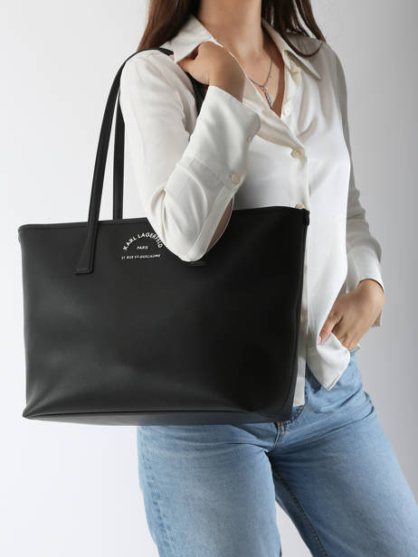 Shoulder Bag Rsg Polyurethane Karl lagerfeld Black rsg A3W30314 other view 1