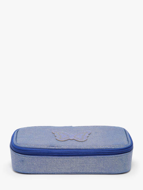 1 Compartment Pouch Caramel et cie Blue boheme FI