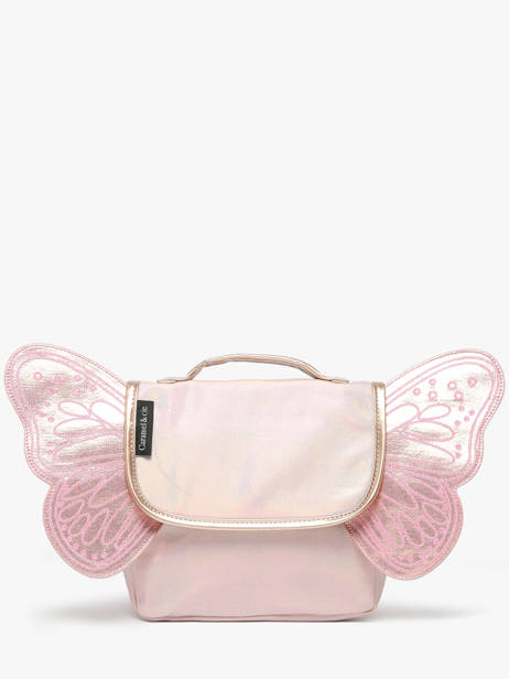 Cartable 1 Compartiment Caramel et cie Rose family FA