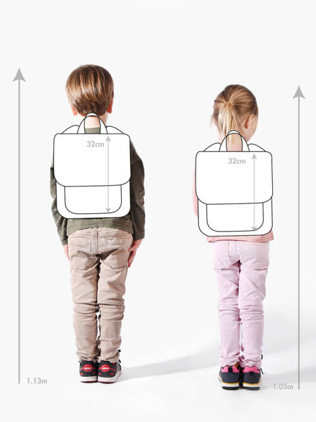 Mini Backpack Pret Beige be soft and king 4183 other view 1