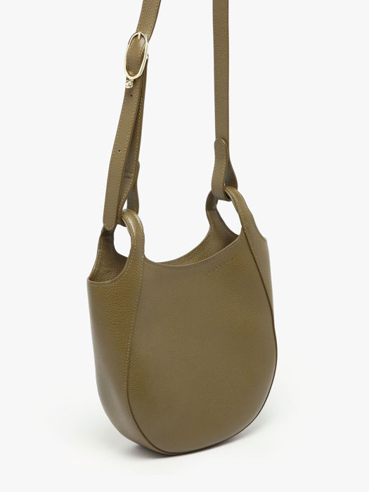 Longchamp Le foulonné Sacs porté travers Vert