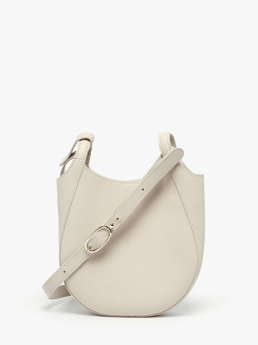 Longchamp Le foulonné Sacs porté travers Blanc