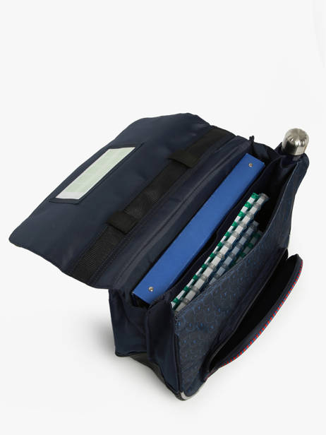 Cartable 2 Compartiments Tann's Bleu les fantaisies g 33143 vue secondaire 3