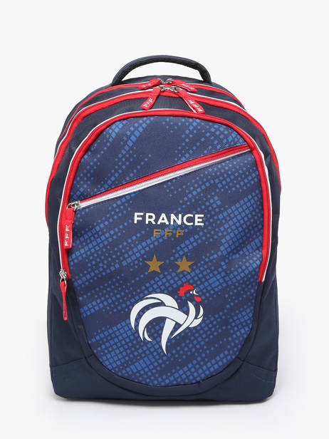 3-compartment Backpack Federat. france football Blue fff 25BX204B