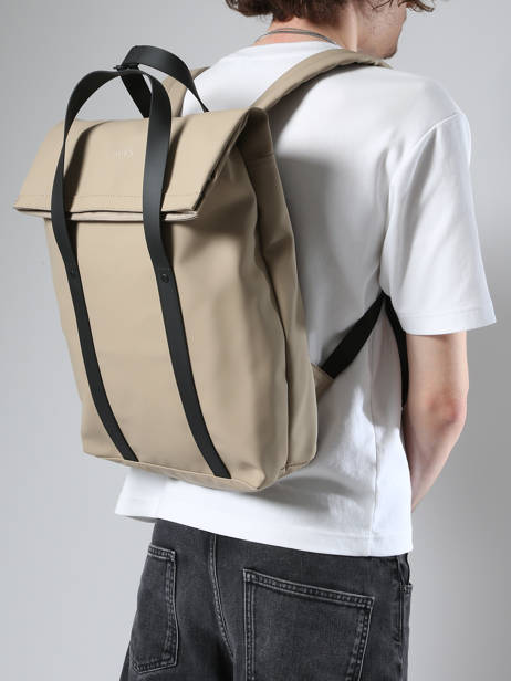 Backpack Rains Beige city 12940 other view 1