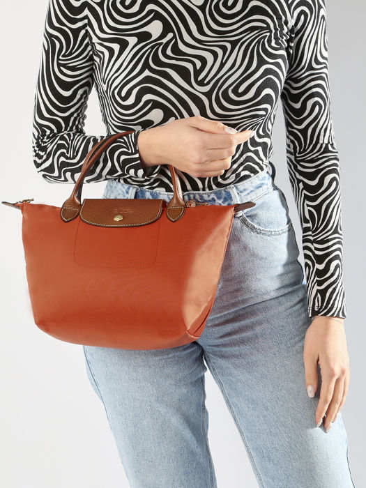 Longchamp Le pliage original Handbag Orange