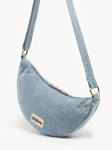 Shoulder Bag Denim Cotton Hindbag Blue denim DE other view 2