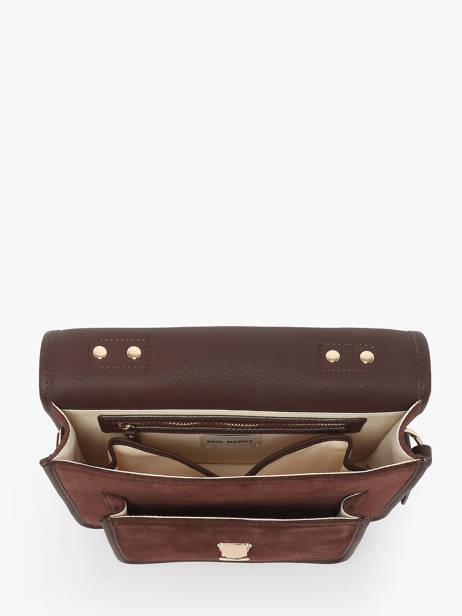 Sac BandouliÃ¨re La Suite Cuir Paul marius Marron la suite GEOR2SUI vue secondaire 3