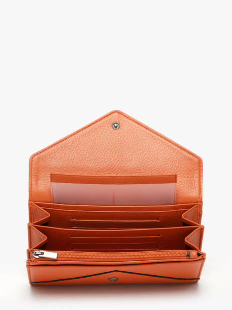 Portefeuille Enveloppe Cuir Yves renard Orange enveloppe 29283 vue secondaire 1