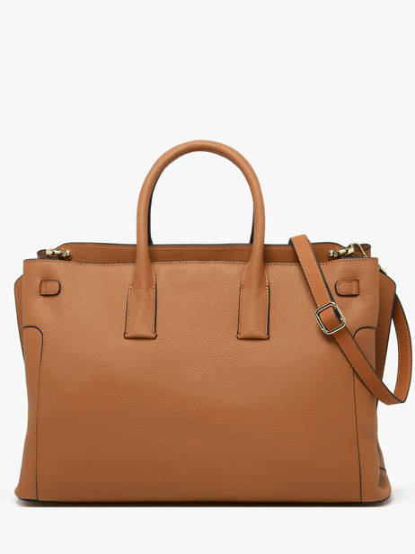 Sac Porté Main / A4 L Equestre Cuir Etrier Marron equestre EEQT142L vue secondaire 4