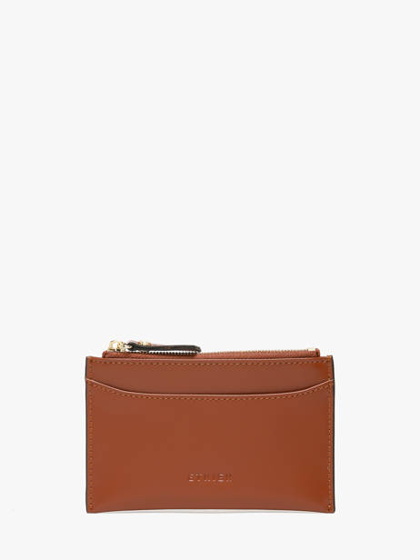 Card Holder Altair Leather Etrier Brown altair EALA094M