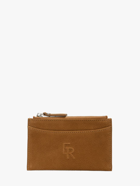 Card Holder Cavalier Nubuck Leather Etrier Brown cavalier nubuck ECAN094M