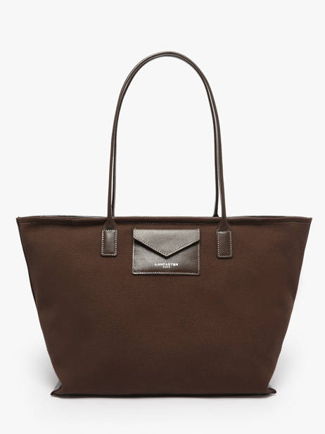 Shoulder Bag Canvas Kba Lancaster Brown canvas kba 50