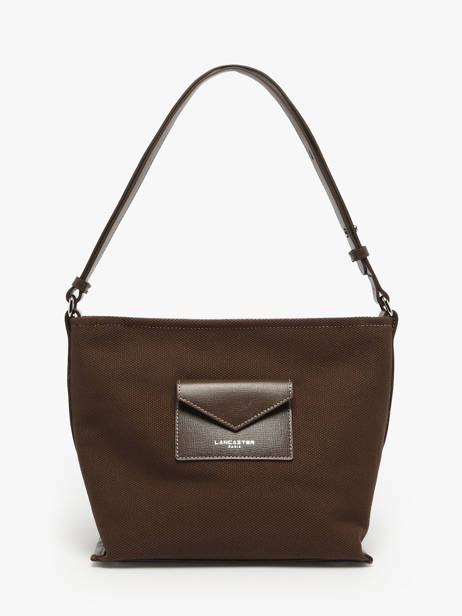 Shoulder Bag Canvas Kba Lancaster Brown canvas kba 51