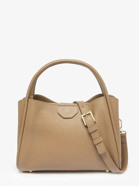 Sac à Main Ida Double Cuir Lancaster Beige ida double 84 vue secondaire 4