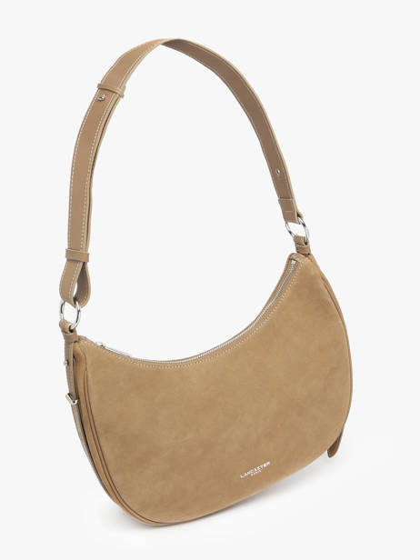 Shoulder Bag Suede Leather Lancaster Beige suede 82 other view 2
