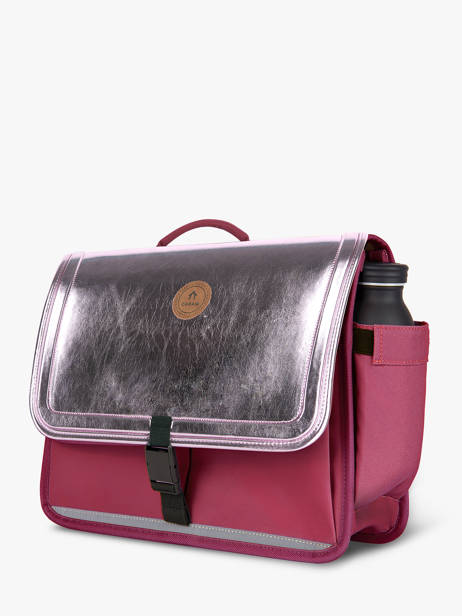 Cartable 2 Compartiments Cabaia Rose school M vue secondaire 2