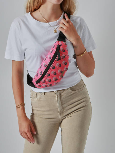 Sac Banane Reversible Cabaia Rose belt bag BELTBAG vue secondaire 1