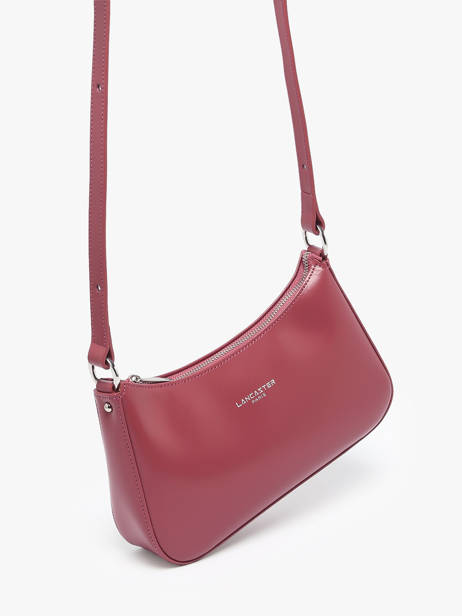 Sac Bandoulière Suave Cuir Lancaster Rose suave ace 22 vue secondaire 2