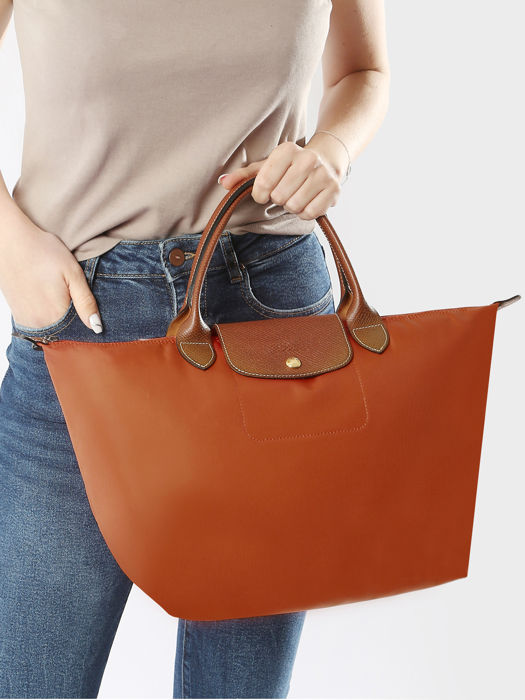 Longchamp Le pliage original Handbag Orange