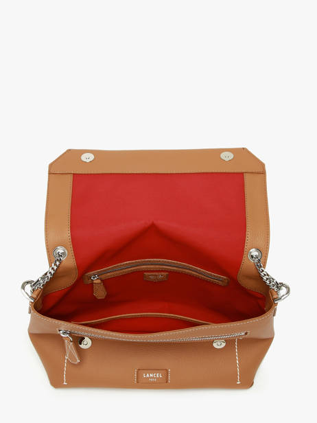 Sac Bandoulière L Ninon Soft Cuir Lancel Marron ninon A13783 vue secondaire 4