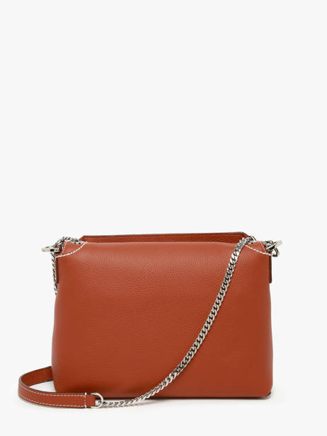 Shoulder Bag Ninon Leather Lancel Red ninon A13782 other view 5