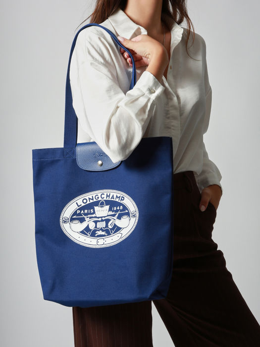 Longchamp Le pliage x constantin Hobo bag Blue