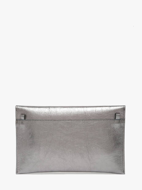 Pochette De SoirÃ©e L Paddock Cuir Etrier Argent paddock EPAD075L vue secondaire 5