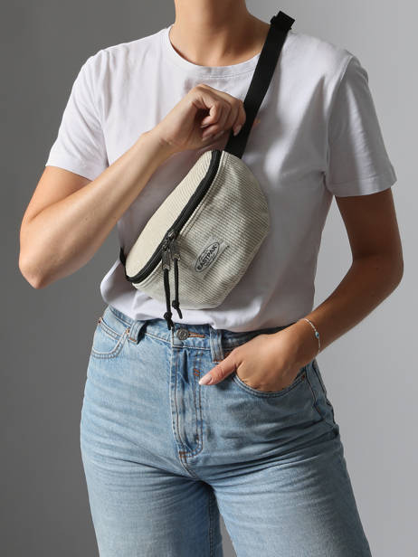 Belt Bag Eastpak Beige mono ribs K74RIB other view 1