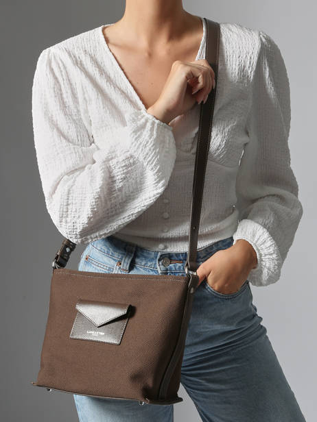 Shoulder Bag Canvas Kba Lancaster Brown canvas kba 51 other view 1