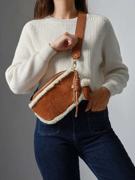 Belt Bag Alpin Leather Etrier Beige alpin EALP022M other view 1