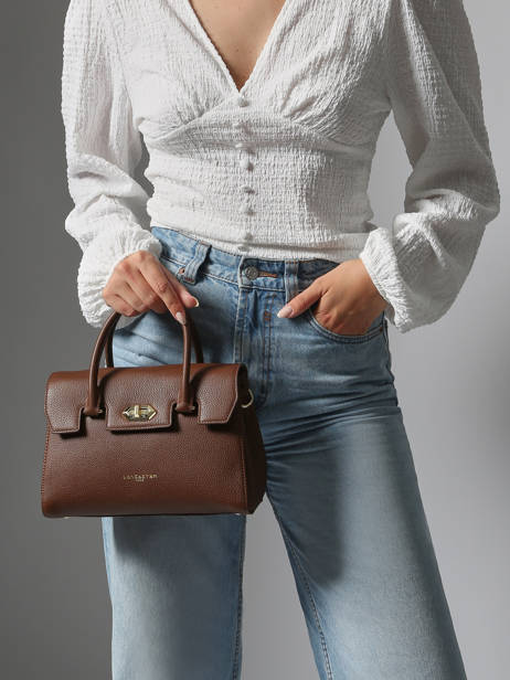 Shoulder Bag Milano Cosmos Leather Lancaster Brown milano cosmos 77 other view 1