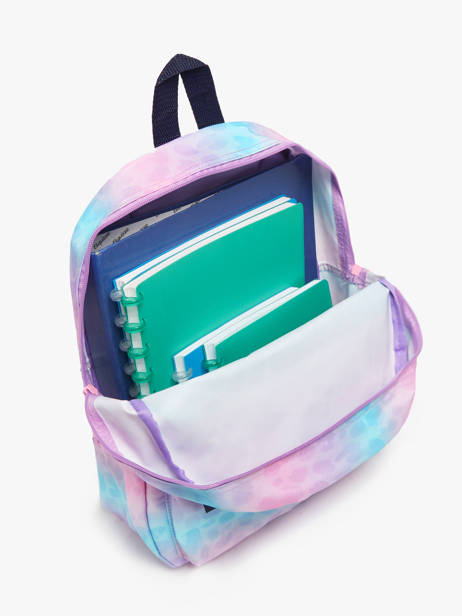 1 Compartment Backpack Milky kiss Multicolor stay cute 1033 other view 3