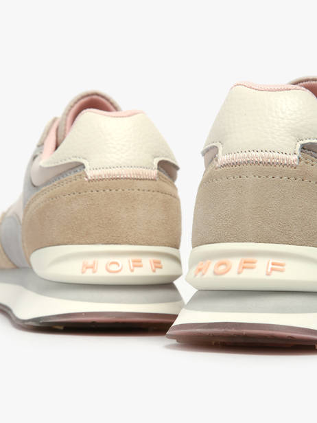 Sneakers City Antibes In Leather Hoff Beige women 12402001 other view 3