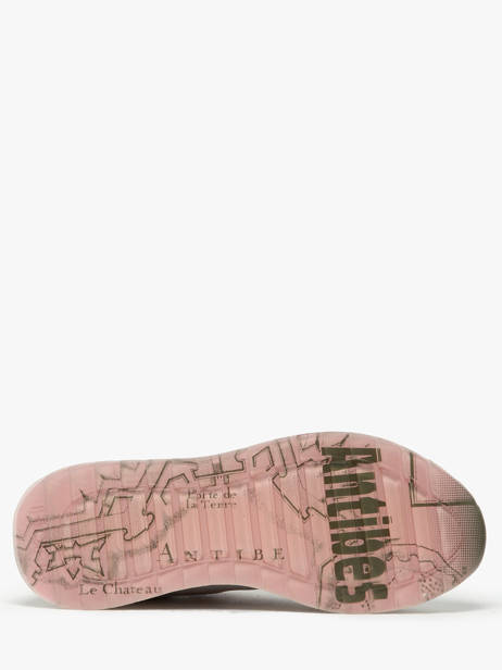 Sneakers City Antibes In Leather Hoff Beige women 12402001 other view 5