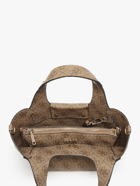 Sac Bandoulière Calista Guess Marron calista SG733475 vue secondaire 3