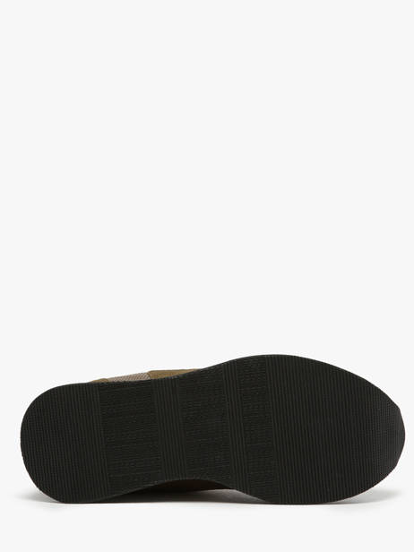 Platform Sneakers Flex M Jogger In Leather No name Green women IMKNITAY other view 5