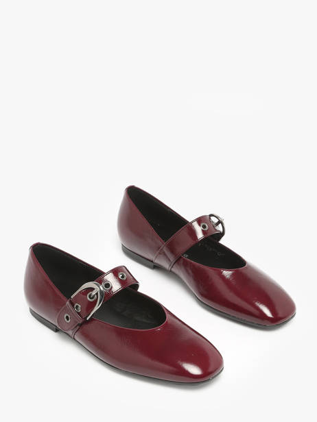 Ballerinas In Leather Gabor Red women 25 other view 2