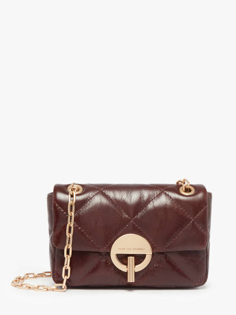 Leather Nano Moon Crossbody Bag Vanessa bruno Brown moon 84V40326