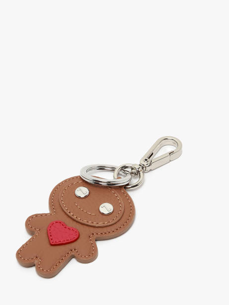Leather Love Manga Keychain Nathan baume Brown original n 718N other view 2